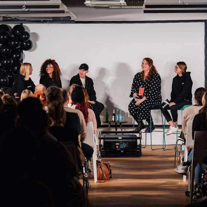 The launch, in Hamburg