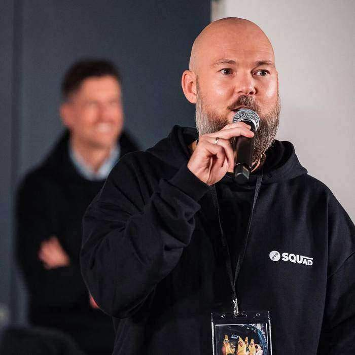 The launch, in Hamburg