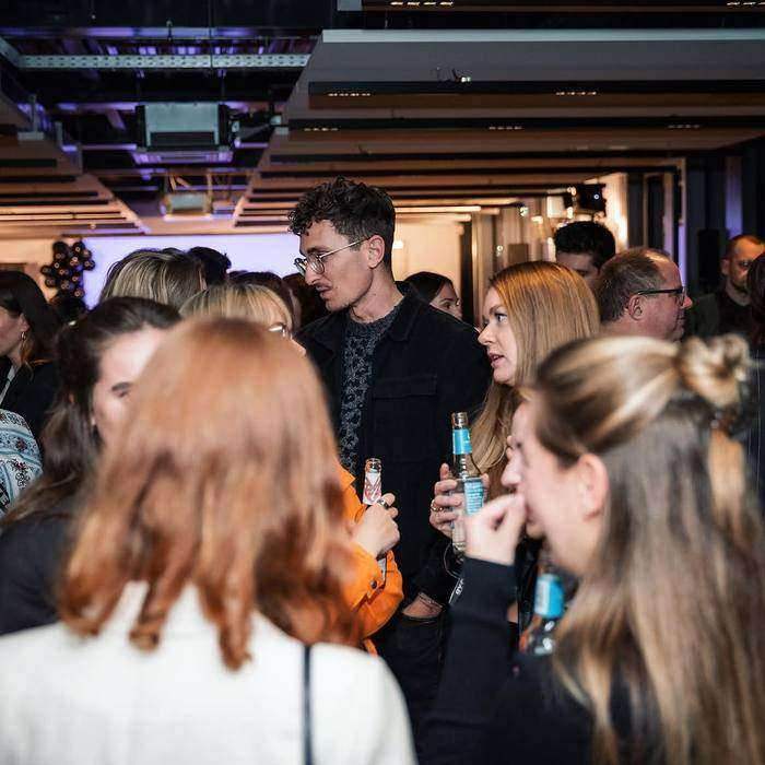 The launch, in Hamburg